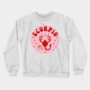 Scorpio Zodiac Sign Crewneck Sweatshirt